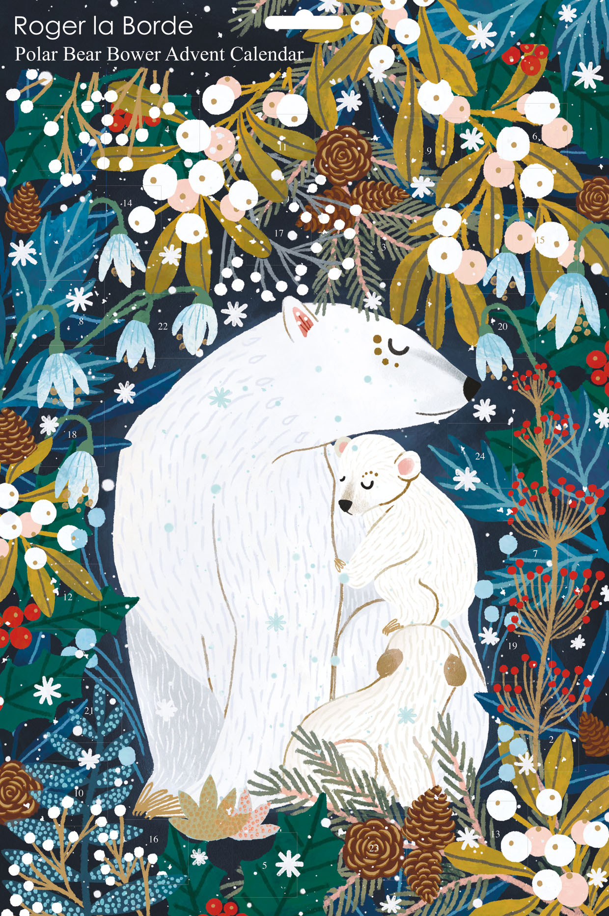 Adventi naptár poszter, Polar Bear Bower - Roger la Borde
