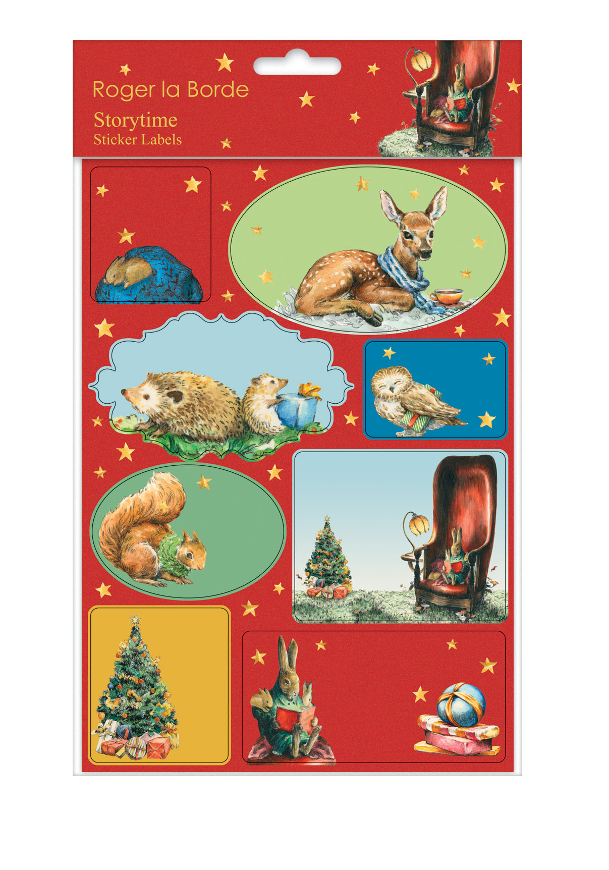 Karácsonyi matricák, Storytime - Roger la Borde