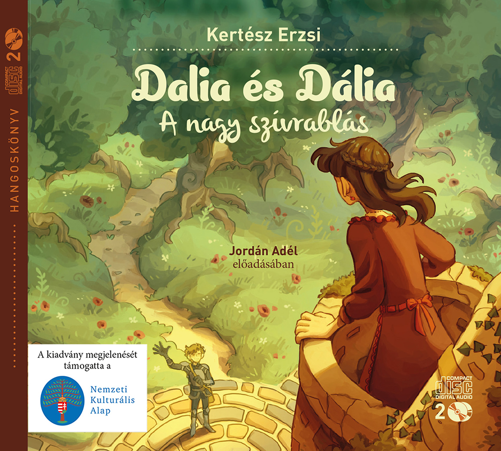 Dalia és Dália – A nagy szívrablás - hangoskönyv (CD)