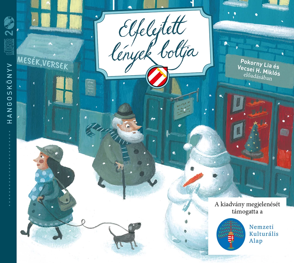 Elfelejtett lények boltja – Mesék és versek adventre - hangoskönyv (CD)